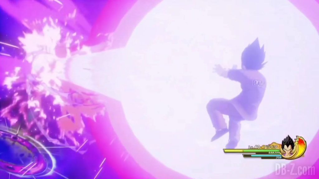 Vegeta Badman Chemise rose Dragon Ball Z Kakarot Gameplay 24