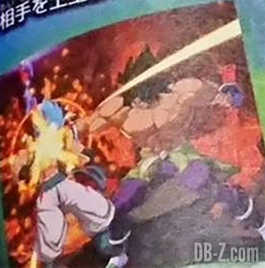 Broly DBS forme de base dans DBFZ