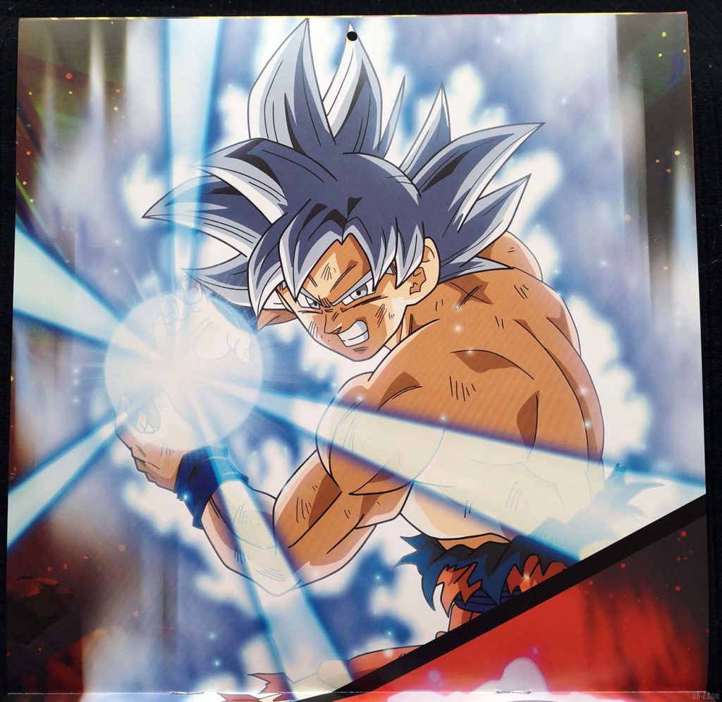 Calendrier Dragon Ball Super 2020 Poster 1.1