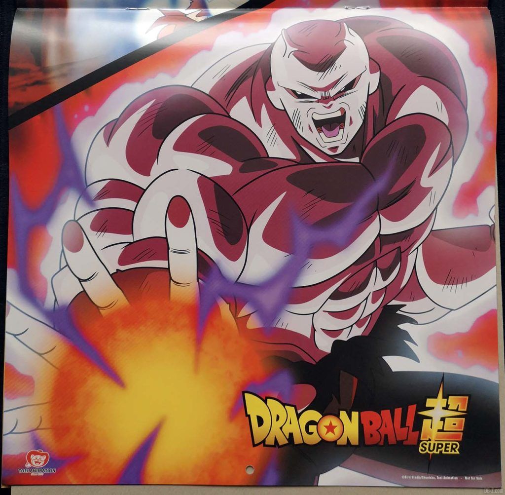 Calendrier Dragon Ball Super 2020 Poster 1.2