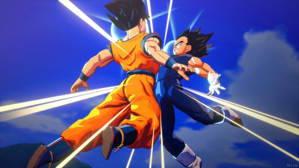 Dragon Ball Z Kakarot Goku et Vegeta fusionnent