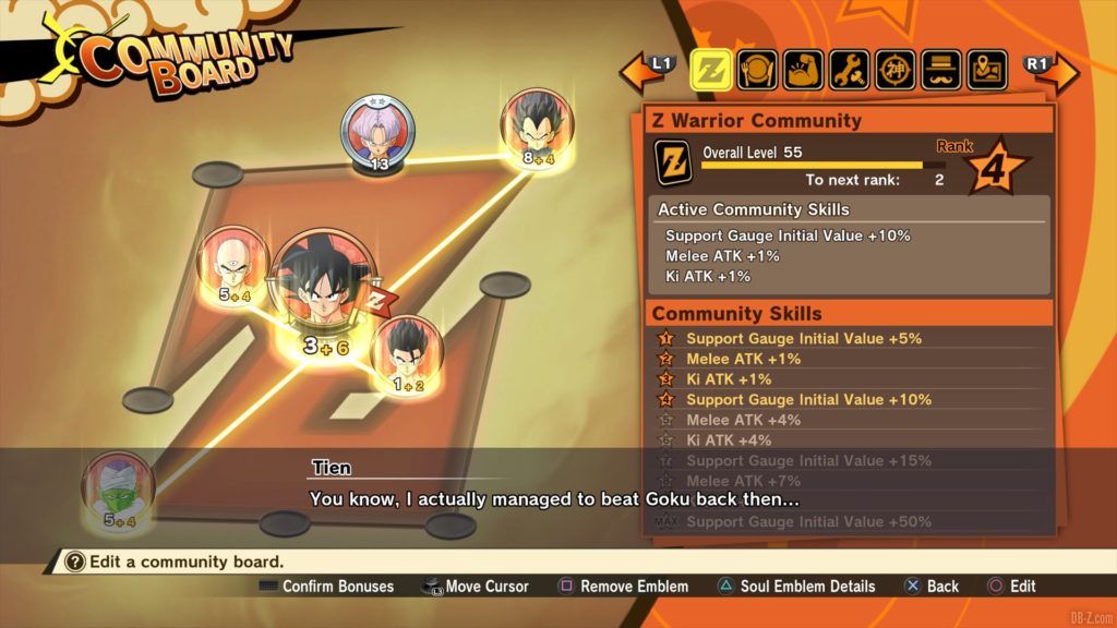 Dragon Ball Z Kakarot Soul Emblems
