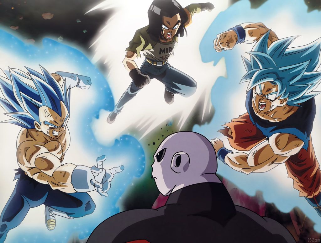 Jiren vs Goku Vegeta C 17