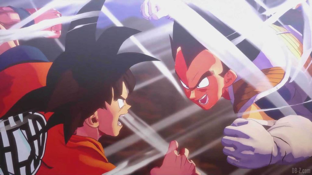 DBZ Kakarot Goku vs vegeta 02