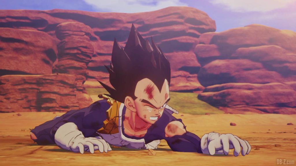 DBZ Kakarot Goku vs vegeta 54