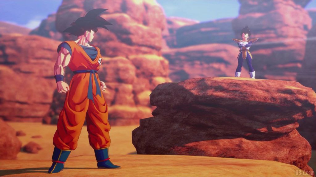 DBZ Kakarot Goku vs vegeta 58