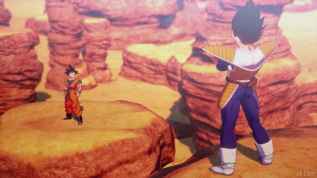 DBZ Kakarot Goku vs vegeta 59