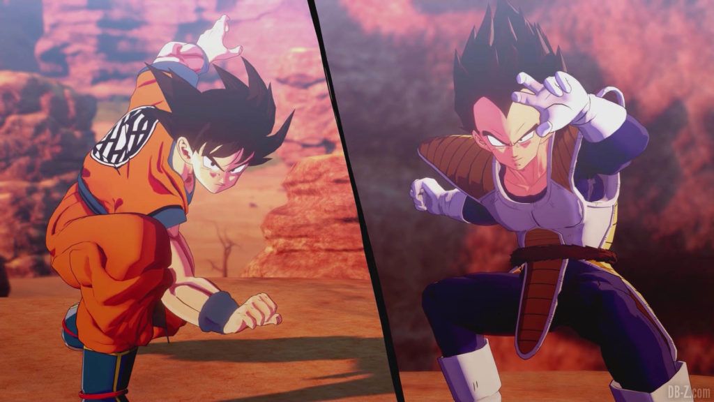 DBZ Kakarot Goku vs vegeta 60