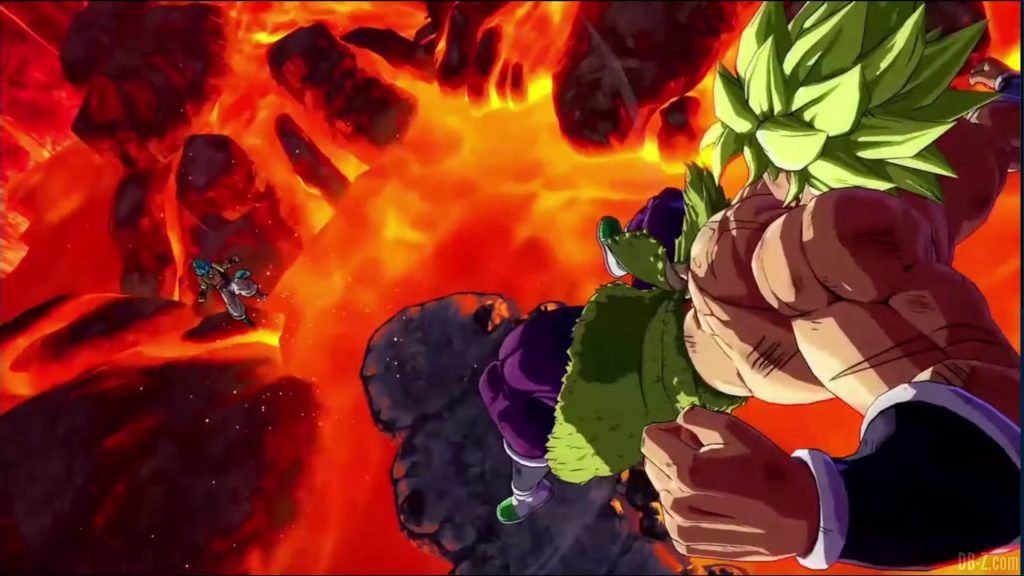 Dragon Ball FighterZ Dramatic Finish Gogeta SSGSS vs Broly DBS 08