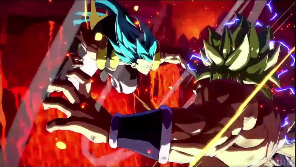Dragon Ball FighterZ Dramatic Finish Gogeta SSGSS vs Broly DBS 10