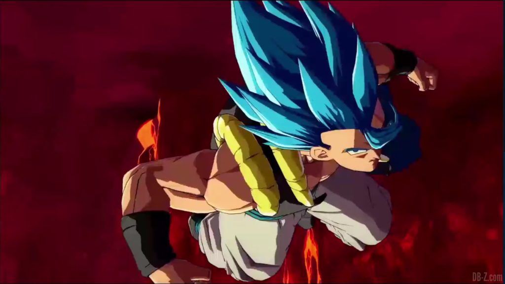 Dragon Ball FighterZ Dramatic Finish Gogeta SSGSS vs Broly DBS 12