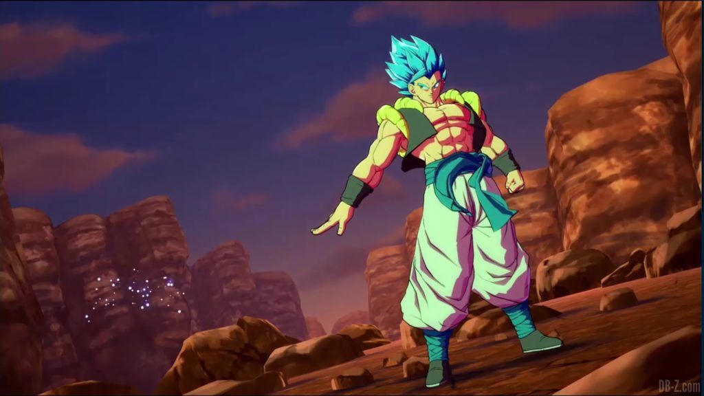 Dragon Ball FighterZ Dramatic Finish Gogeta SSGSS vs Broly DBS 20