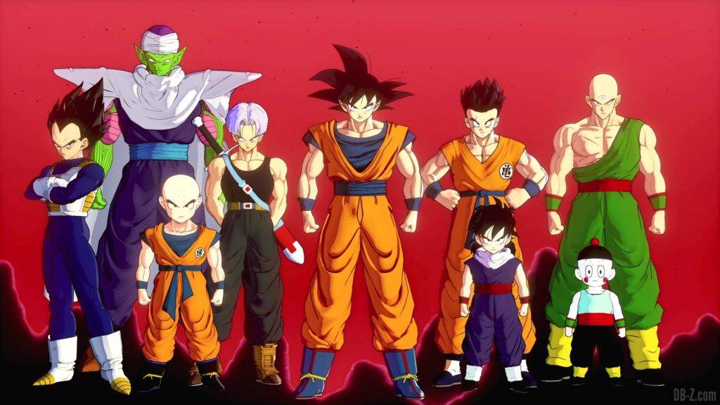 Dragon Ball Z Kakarot Opening Goku et la Z Team