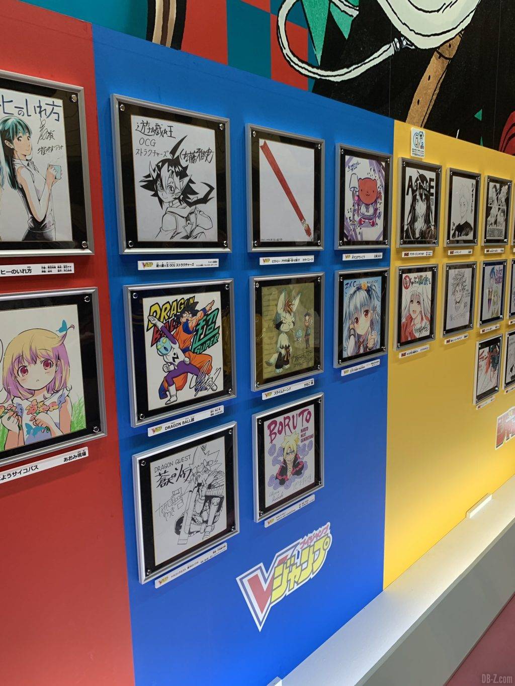 Les mangakas du V Jump Jump Festa 2020