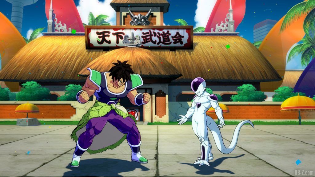 Modele de Broly normal dans Dragon Ball FighterZ