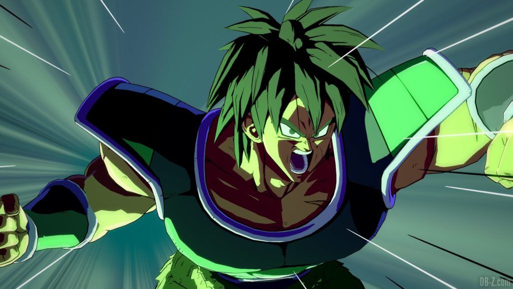 Modele de Broly normal dans Dragon Ball FighterZ 2