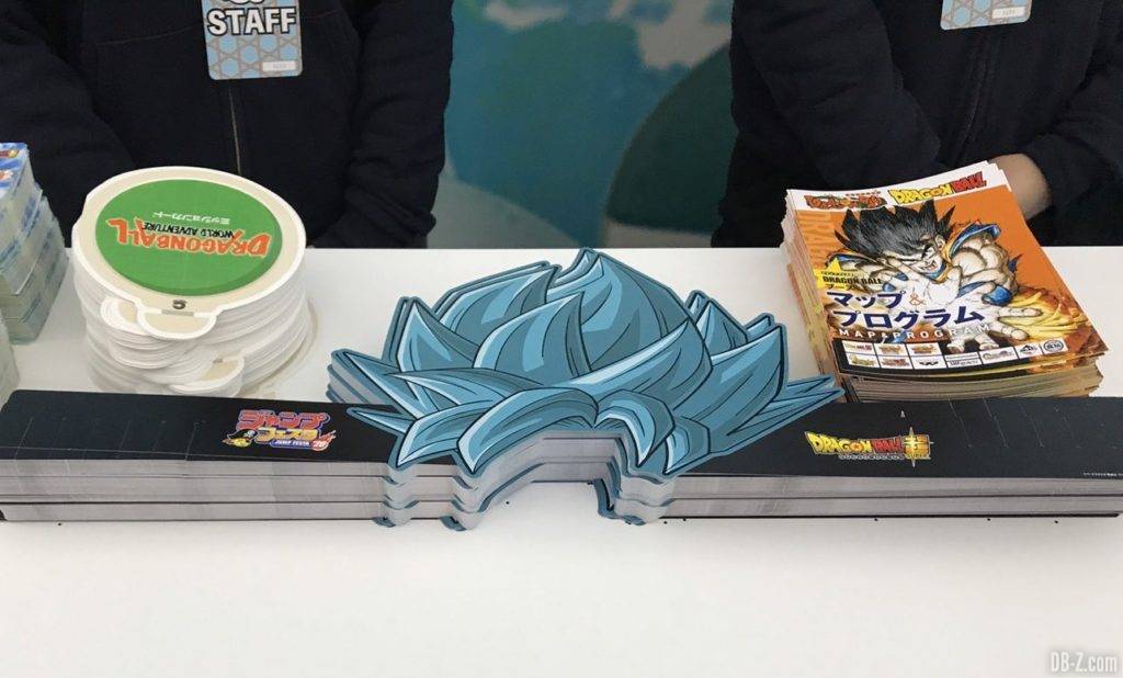 Point daccueil du rallye des 7 Dragon Balls 2 Jump Festa 2020