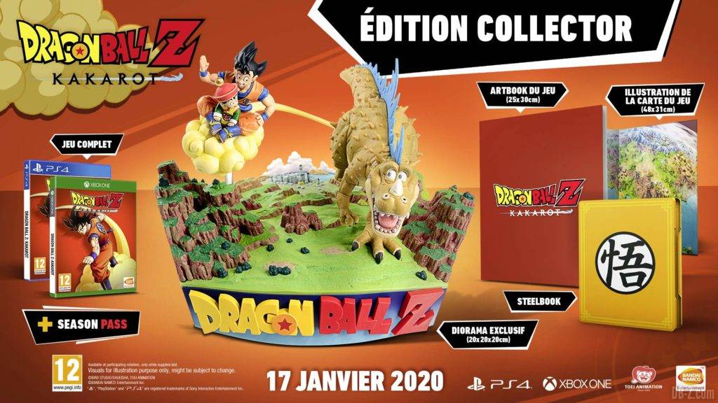 Promo pour lédition collector de Dragon Ball Z