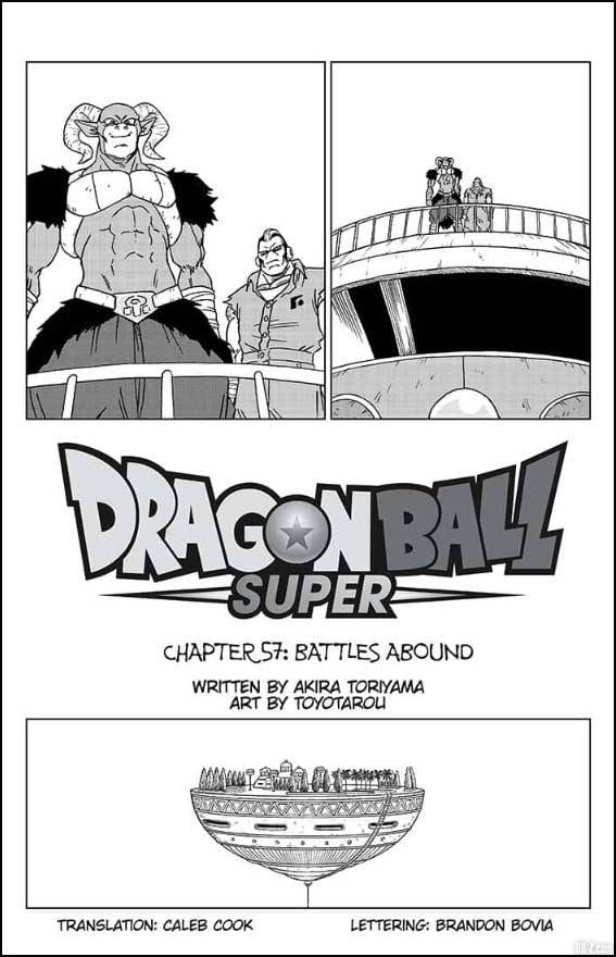 Chapitre 57 Dragon Ball Super