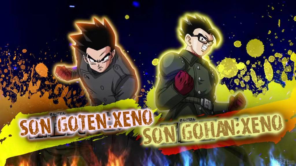 Son Goten Xeno et Son Gohan Xeno