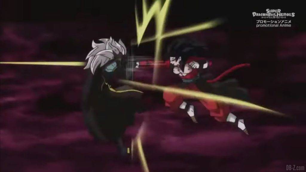 Super Dragon Ball Heroes Mechikabura vs SSJ4 Vegito SSG Trunks Special Episode「HD」0032472020 02 23 09 38 52