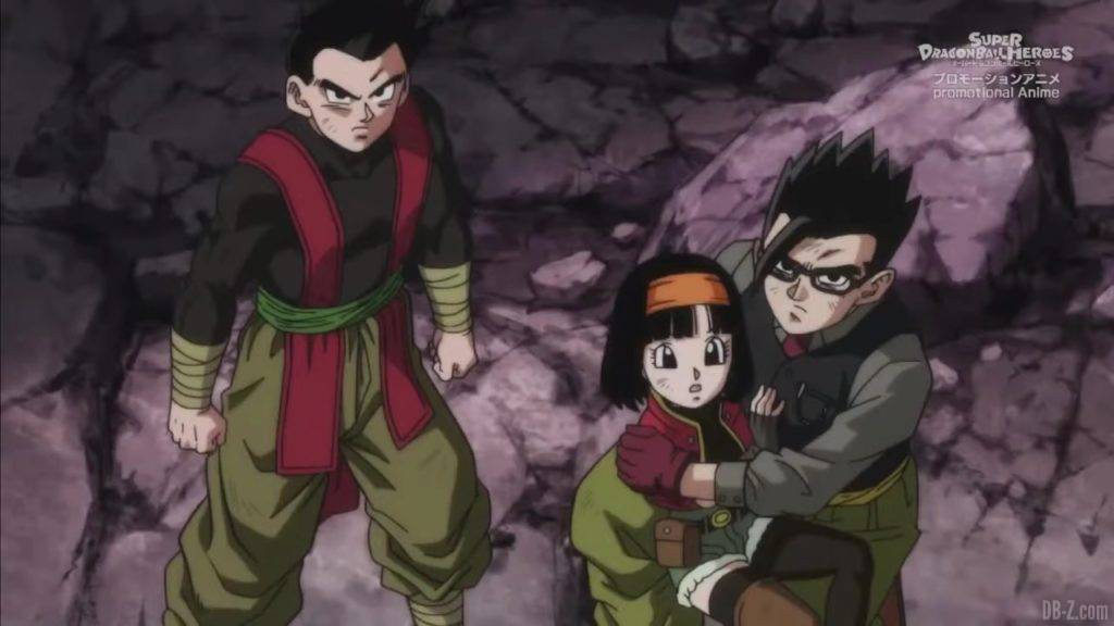 Super Dragon Ball Heroes Mechikabura vs SSJ4 Vegito SSG Trunks Special Episode「HD」0033502020 02 23 09 38 44