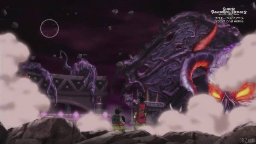 Super Dragon Ball Heroes Mechikabura vs SSJ4 Vegito SSG Trunks Special Episode「HD」0035252020 02 23 09 38 54