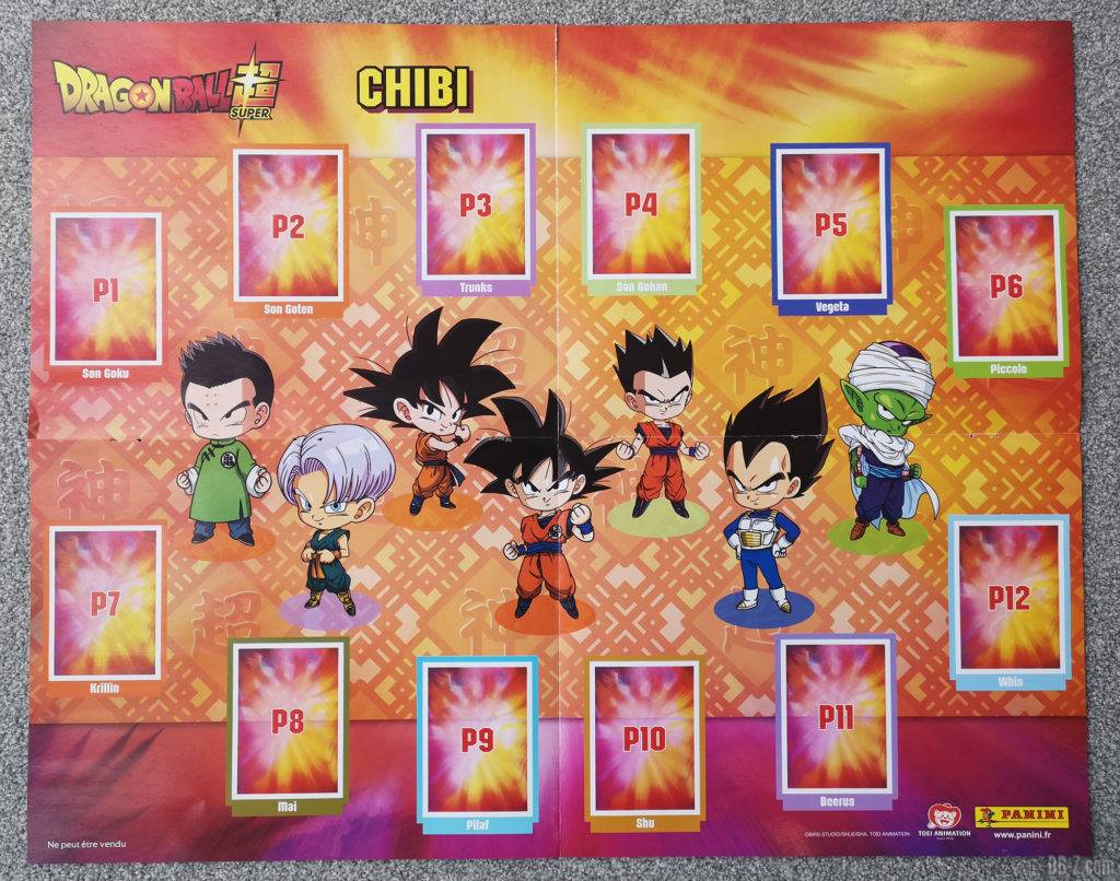 Album Panini Dragon Ball Super 2 Chibi