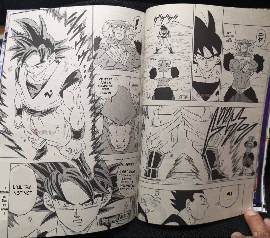 DBS Chapitre 58 image Goku Ultra Instinct vs Moro