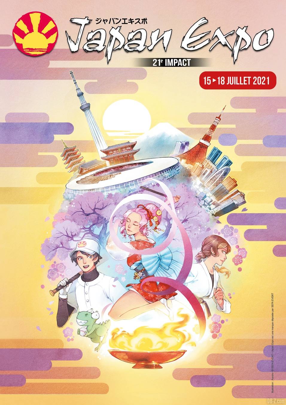 Affiche Japan Expo 2021 1
