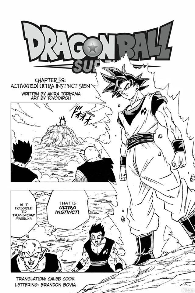 Dragon Ball Super Chapitre 59 complet