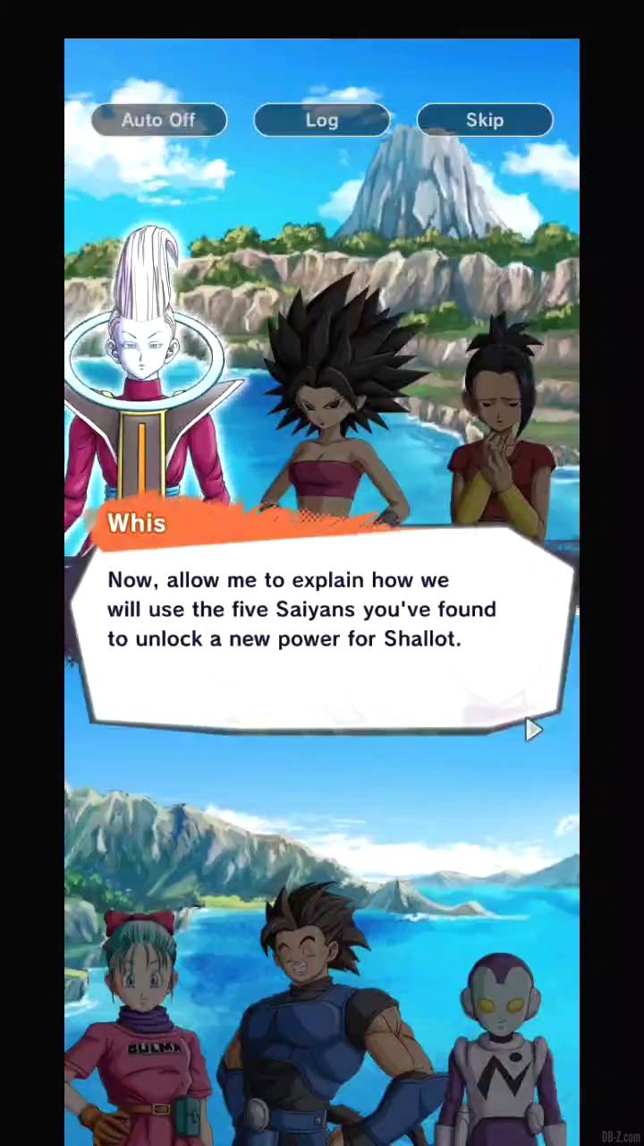 Dragon Ball Legends Histoire Shallot Super Saiyan God 1