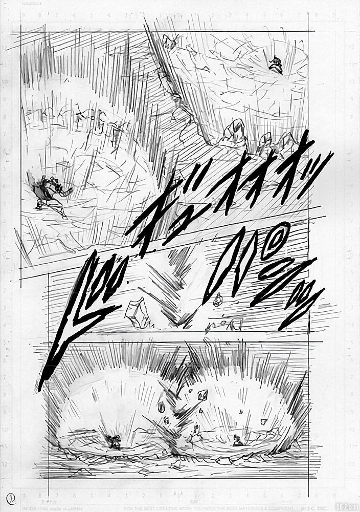 Dragon Ball Super chapitre 60 brouillon page 3