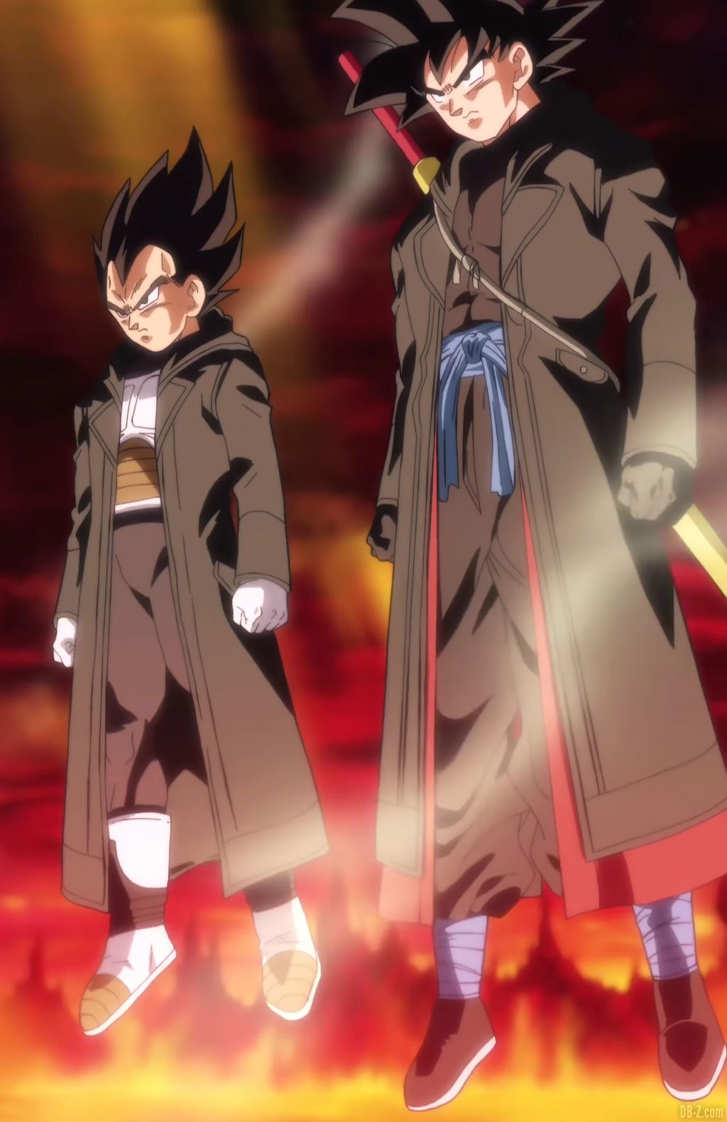Goku Xeno et Vegeta Xeno