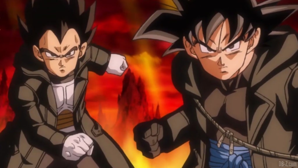 Goku et Vegeta Xeno