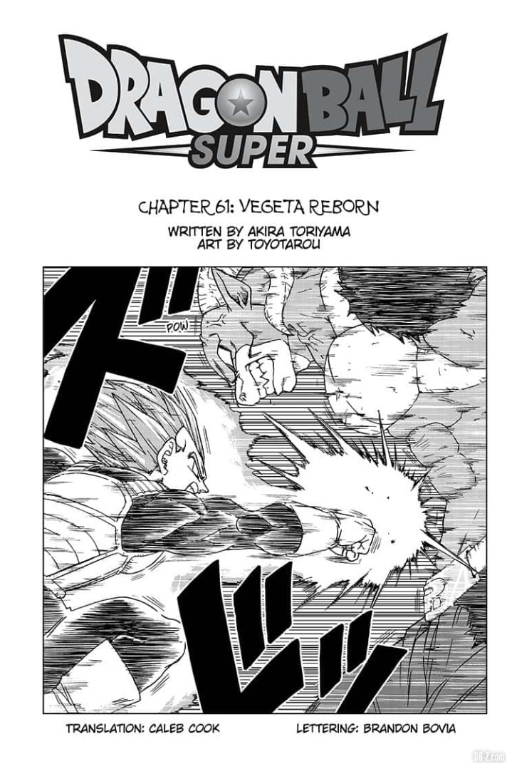 Chapitre 61 Dragon Ball Super