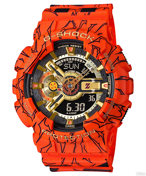 Dragon Ball G Shock GA 110JDB 1A4JR 1