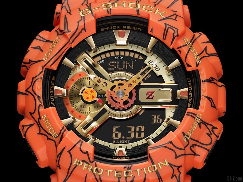 Dragon Ball G Shock GA 110JDB 1A4JR Ecran