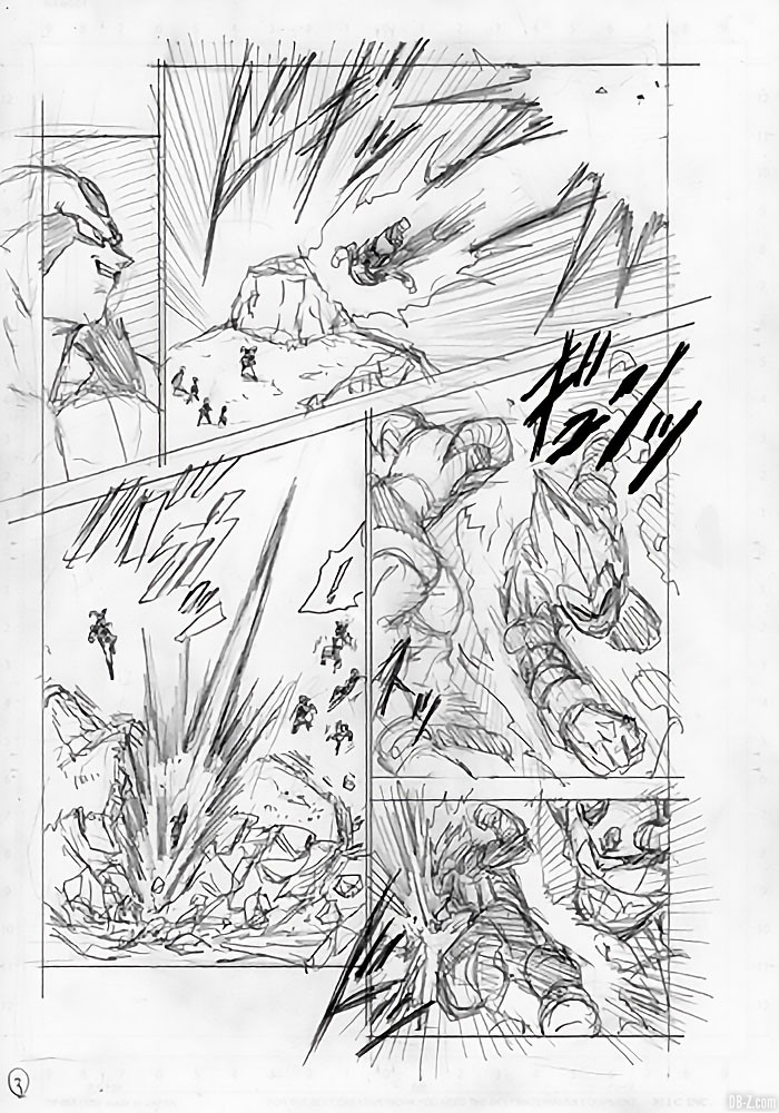 Brouillons Chapitre 62 Dragon Ball Super Page 3
