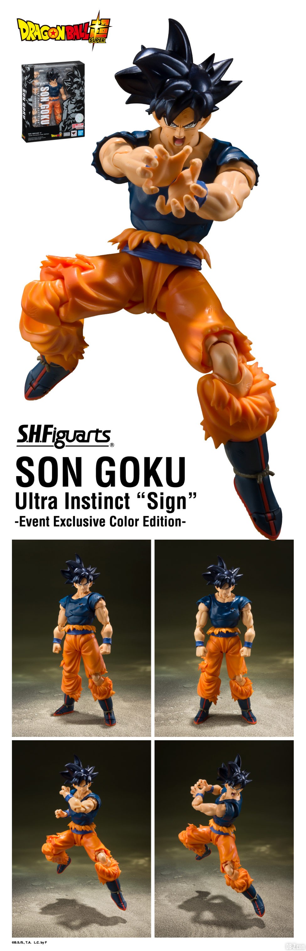 S.H.Figuarts SON GOKU Ultra Instinct Sign Event Exclusive Color Edition Image 7