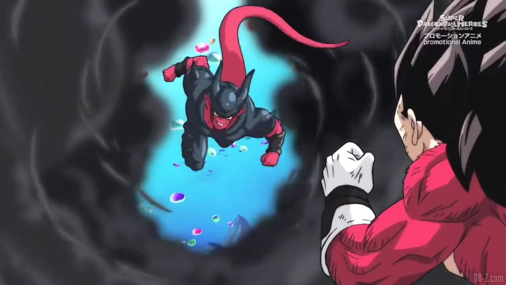 SDBH Big Bang Mission Episode 5 Image 06 Janemba vs Vegeta SS4