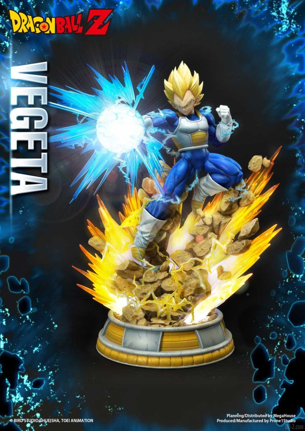 Statue Mega Premium Masterline Dragon Ball Z Super Saiyan Vegeta 02