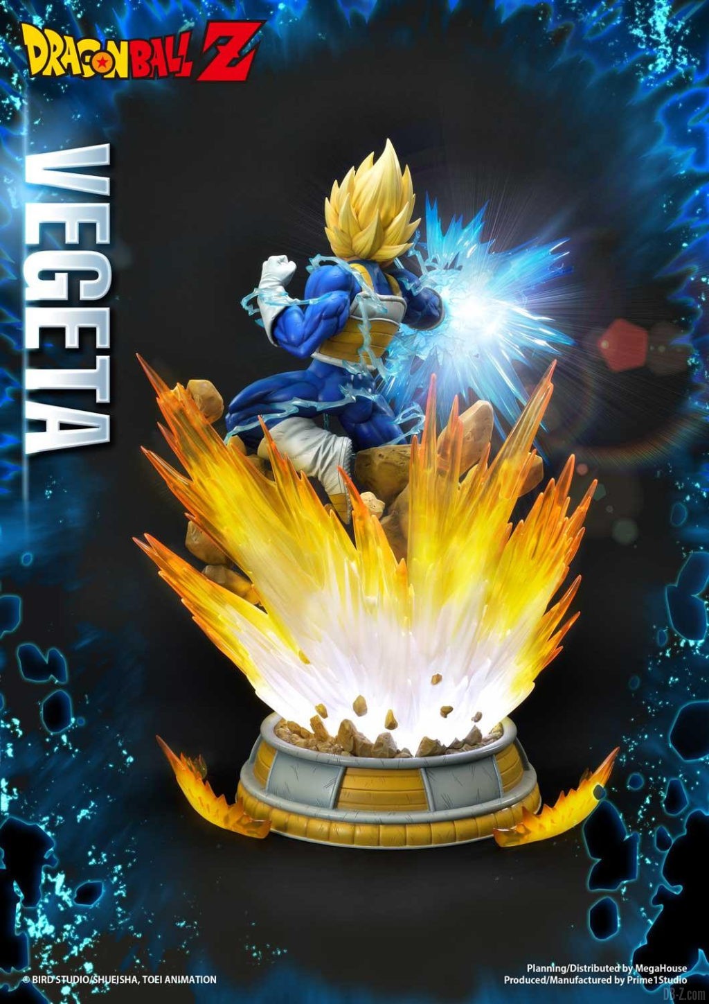 Statue Mega Premium Masterline Dragon Ball Z Super Saiyan Vegeta 08