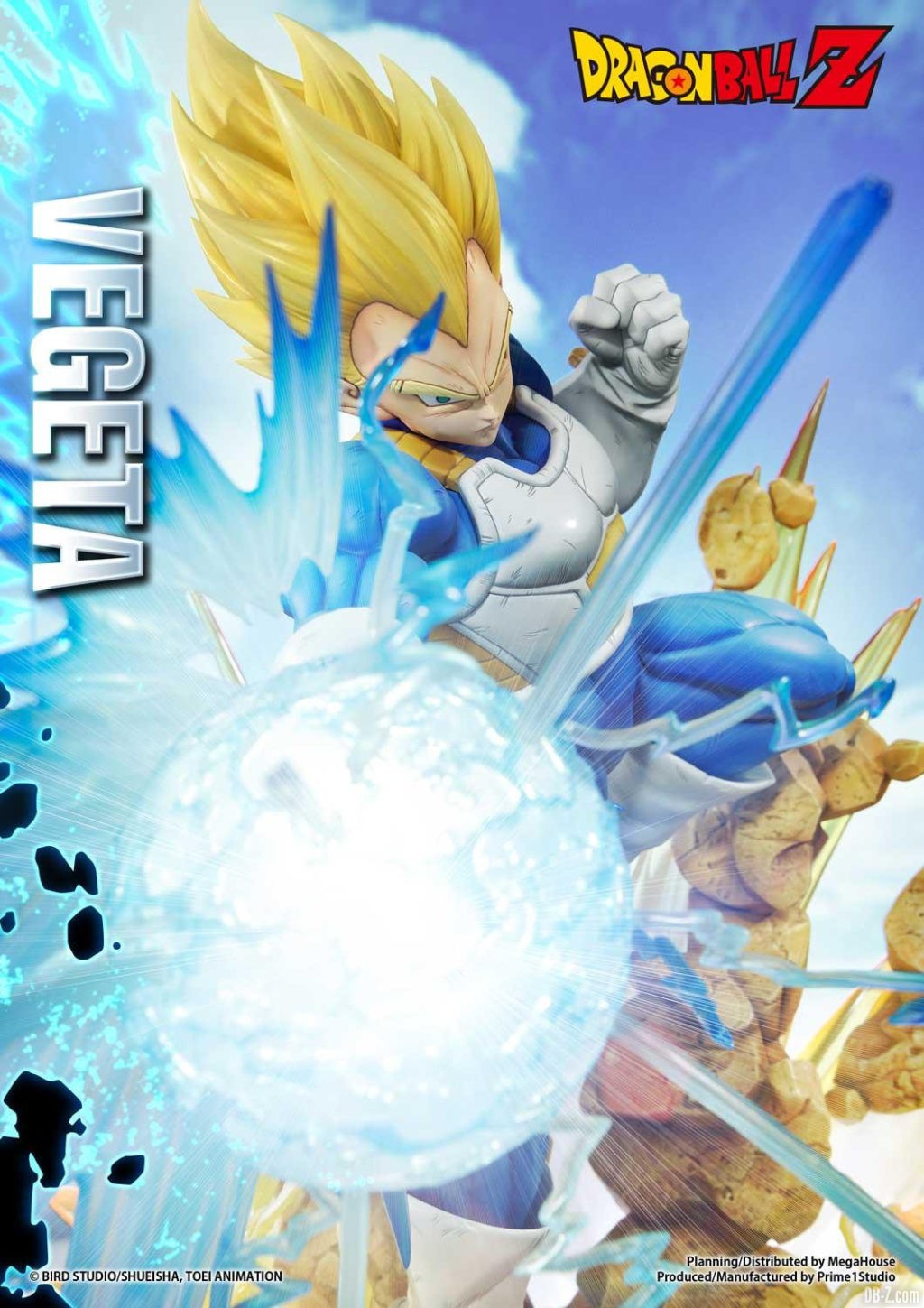 Statue Mega Premium Masterline Dragon Ball Z Super Saiyan Vegeta 12