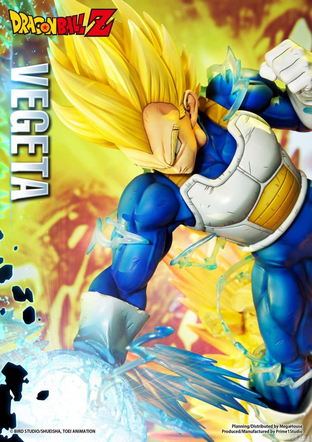 Statue Mega Premium Masterline Dragon Ball Z Super Saiyan Vegeta 13