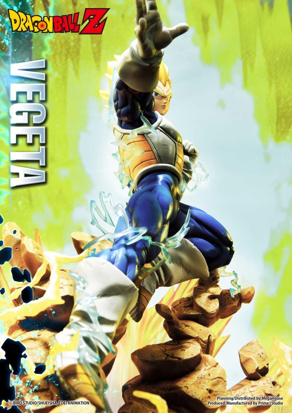 Statue Mega Premium Masterline Dragon Ball Z Super Saiyan Vegeta 15