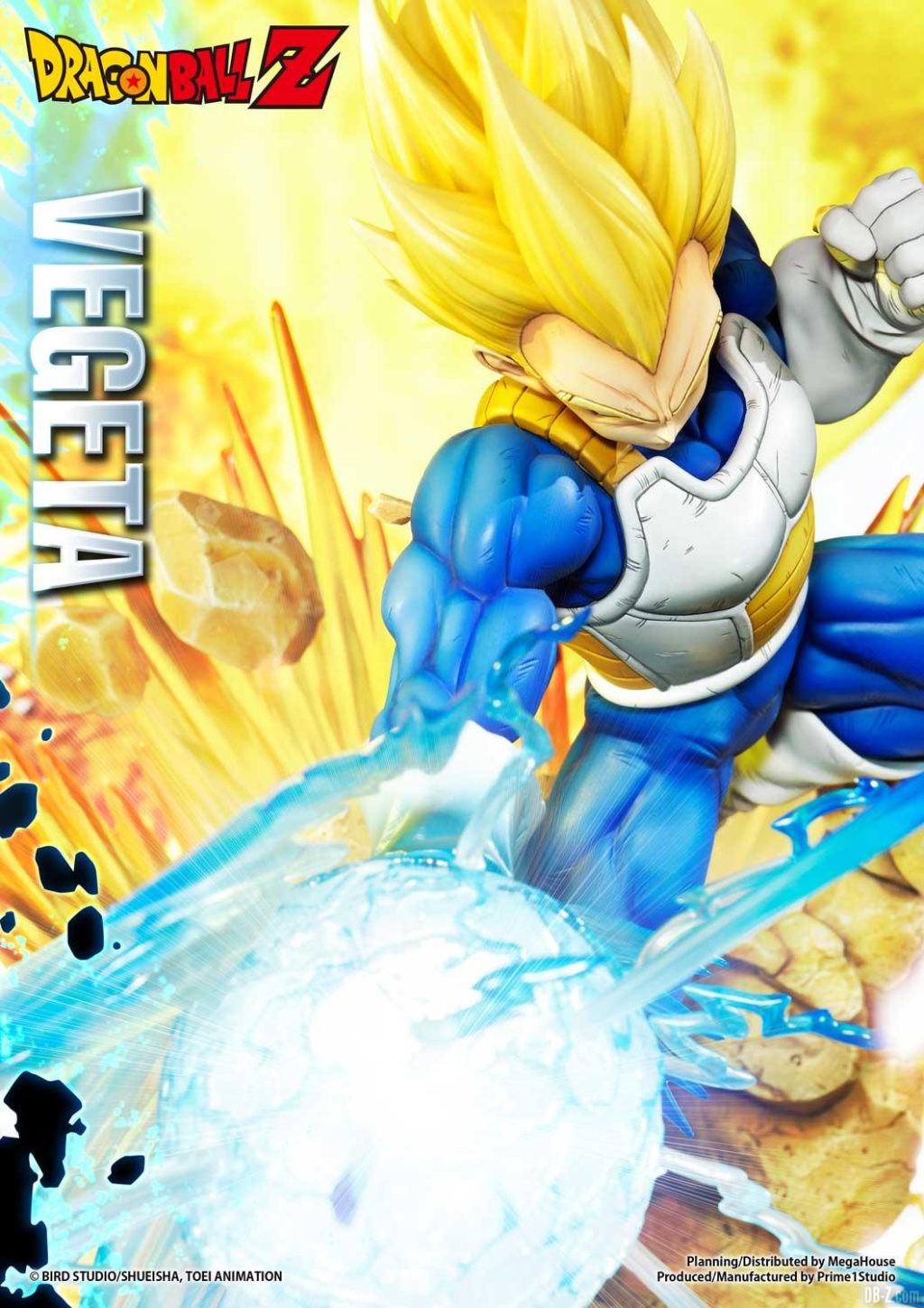 Statue Mega Premium Masterline Dragon Ball Z Super Saiyan Vegeta 17