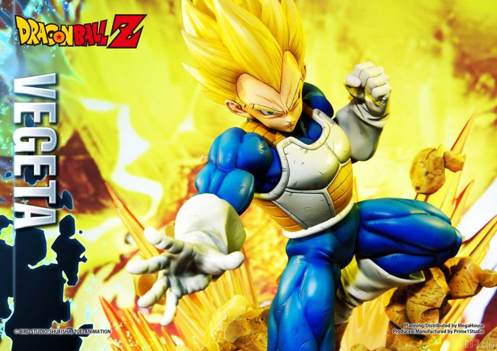 Statue Mega Premium Masterline Dragon Ball Z Super Saiyan Vegeta 18