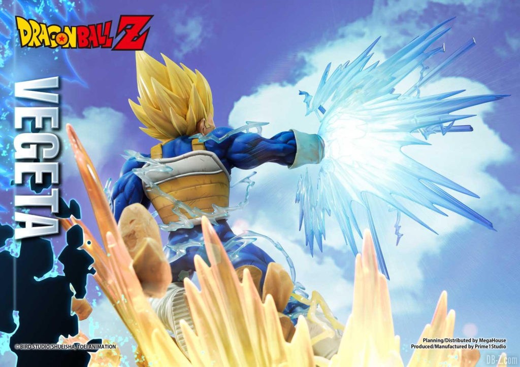 Statue Mega Premium Masterline Dragon Ball Z Super Saiyan Vegeta 23