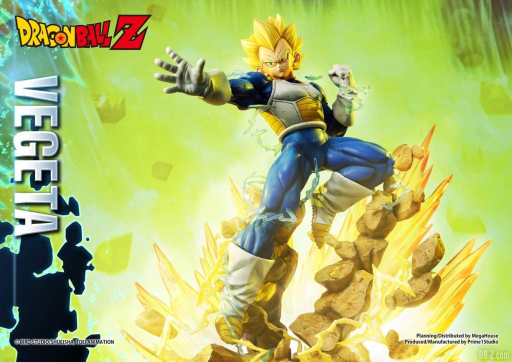 Statue Mega Premium Masterline Dragon Ball Z Super Saiyan Vegeta 25